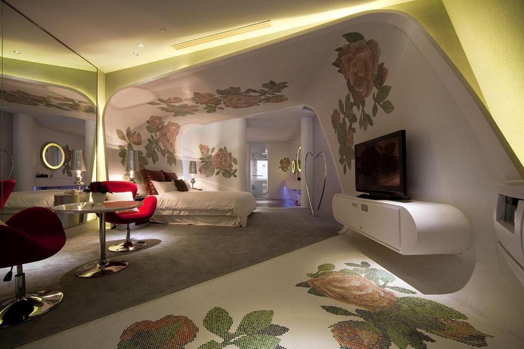 Motel Wego Funtel - Dazhi Branch Taipéi Habitación foto